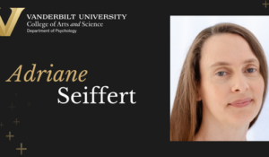 Adriane Seiffert wins Inaugural Psychology Department Award for Innovation in Teaching