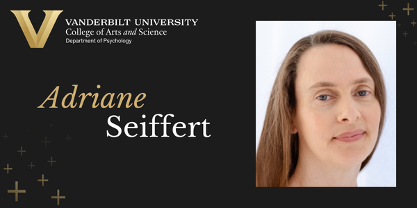 Adriane Seiffert wins Inaugural Psychology Department Award for Innovation in Teaching