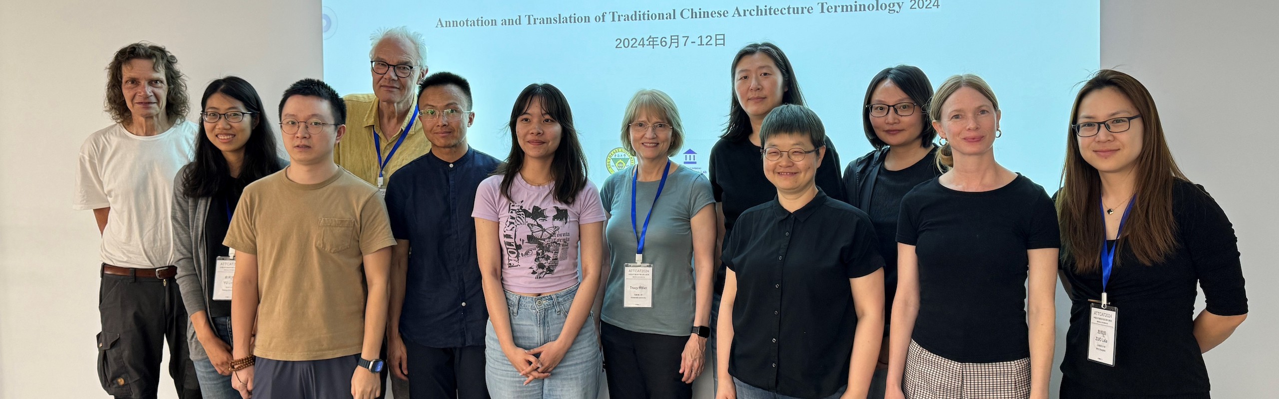 group of History of Art and Architecture students standing smiling at camera