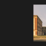 Thumbnail with V logo on a black background and a picture of an old factory on the right