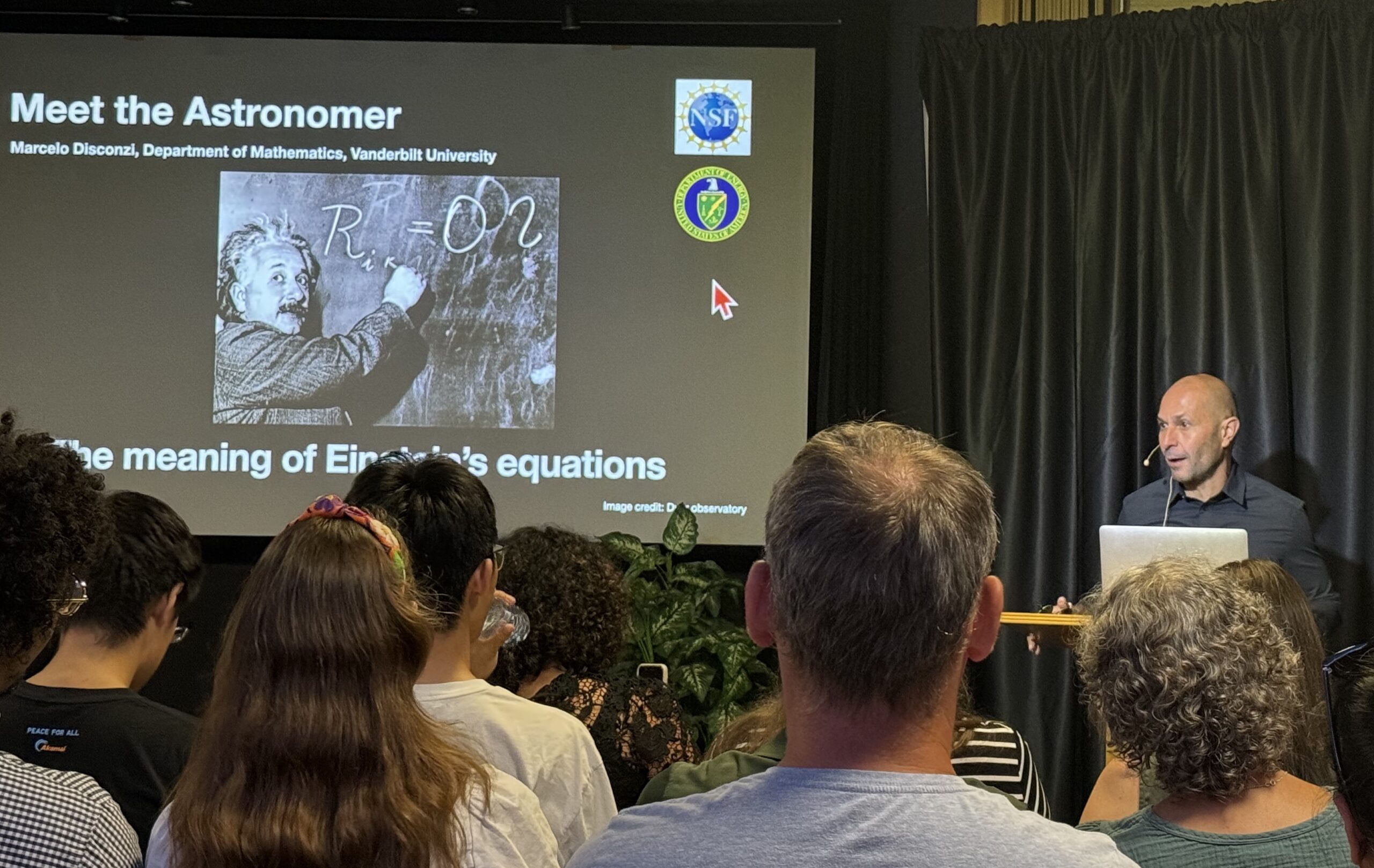 Prof. Marcelo Disconzi Lectures at Dyer Observatory