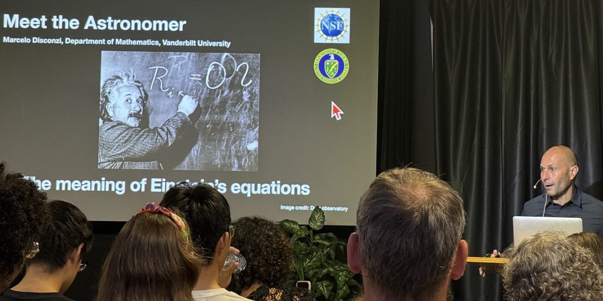 Prof. Marcelo Disconzi Lectures at Dyer Observatory