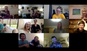 Virtual Gatherings: Grad student in Earth & Environmental Sciences keeps group hangouts on schedule