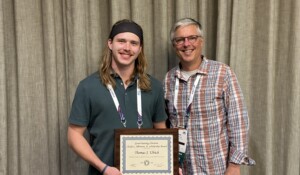 EES Ph.D. Student Tom Ulrich Receives 2025 Claude C. Albritton, Jr. Award 