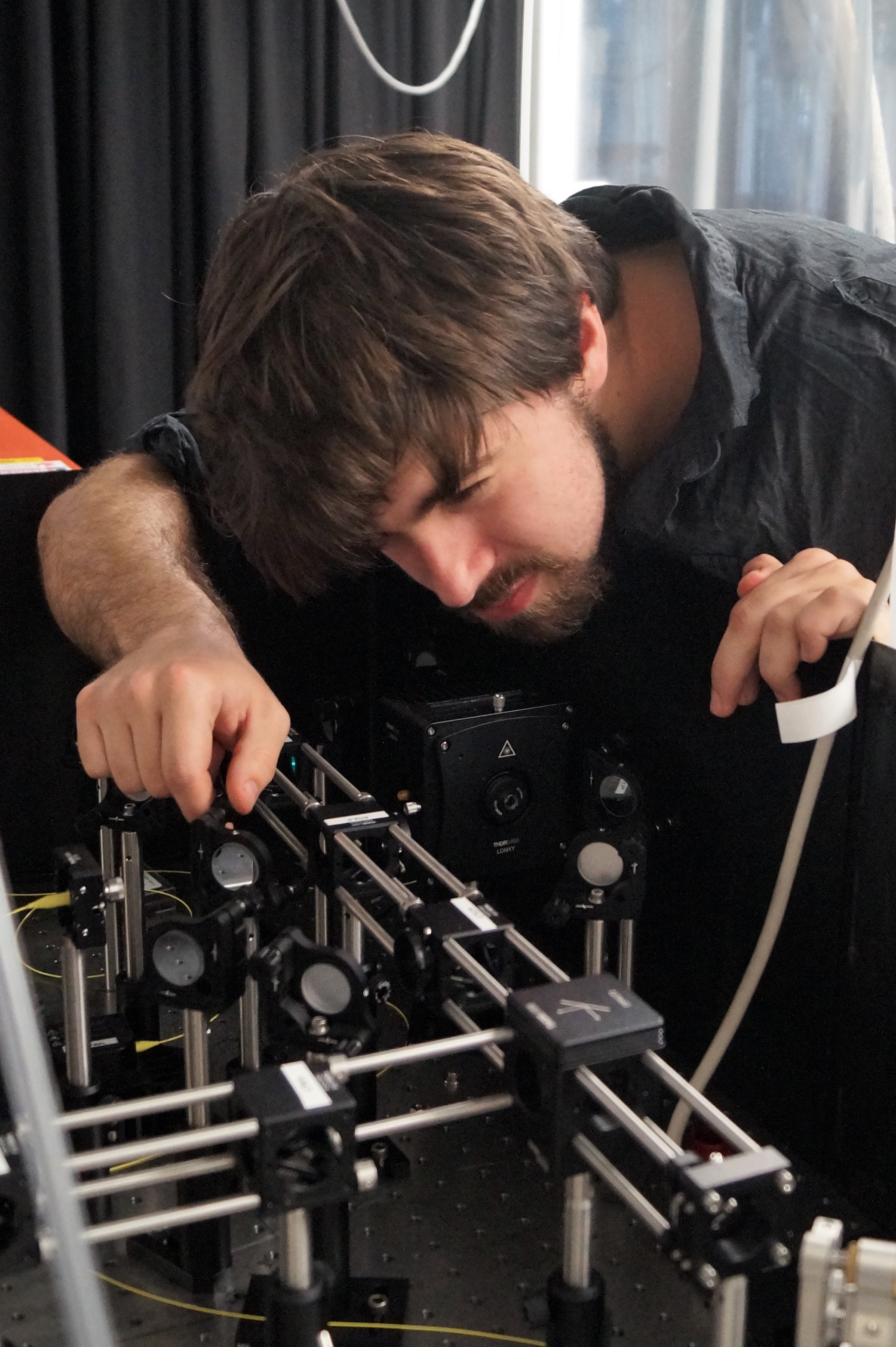 Dr. Tom Folland (Postdoctoral Fellow). Joined the Caldwell Lab at the very beginning, was critical to getting the lab setup and initial results getting accumulated. He comes to us from University of Manchester in the UK, where he did his PhD work on THz quantum cascade lasers.