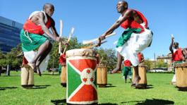 Burundi drumming