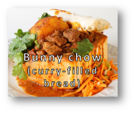 Bunny Chow (curry-filled bread)