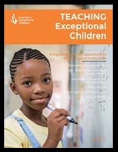 Click on this image to access the subscription page for TEACHING Exceptional Children. 