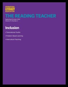 Click on this image to access the subscription page for The Reading Teacher. 