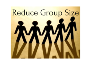 Reduce Group Size Title Image