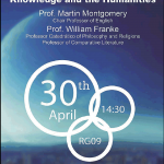Knowledge and the Humanities, w. M Montgommery
