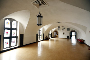 interior room of former Disciples of Christ Historical Society building