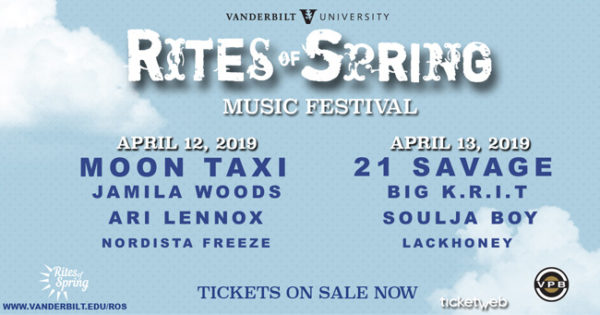 Special Rites of Spring ticket pricing available for faculty and staff