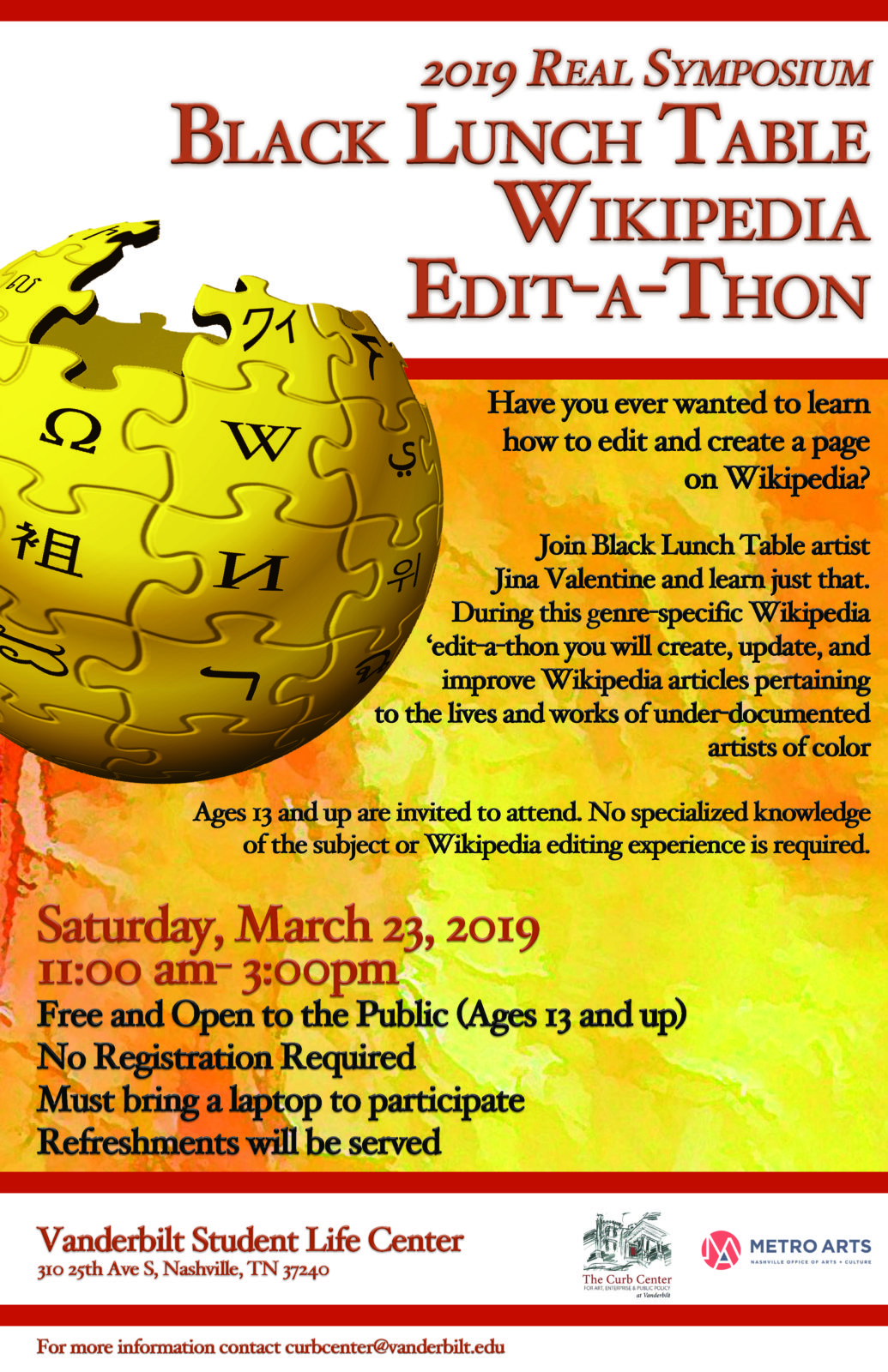 Wikithon Flyer