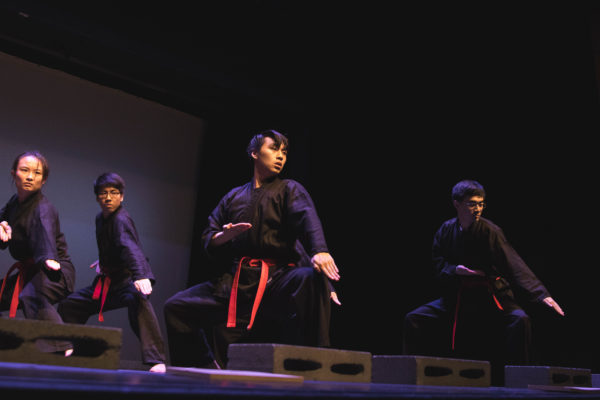 Students participating in Martial Arts (Christopher Hornbuckle)
