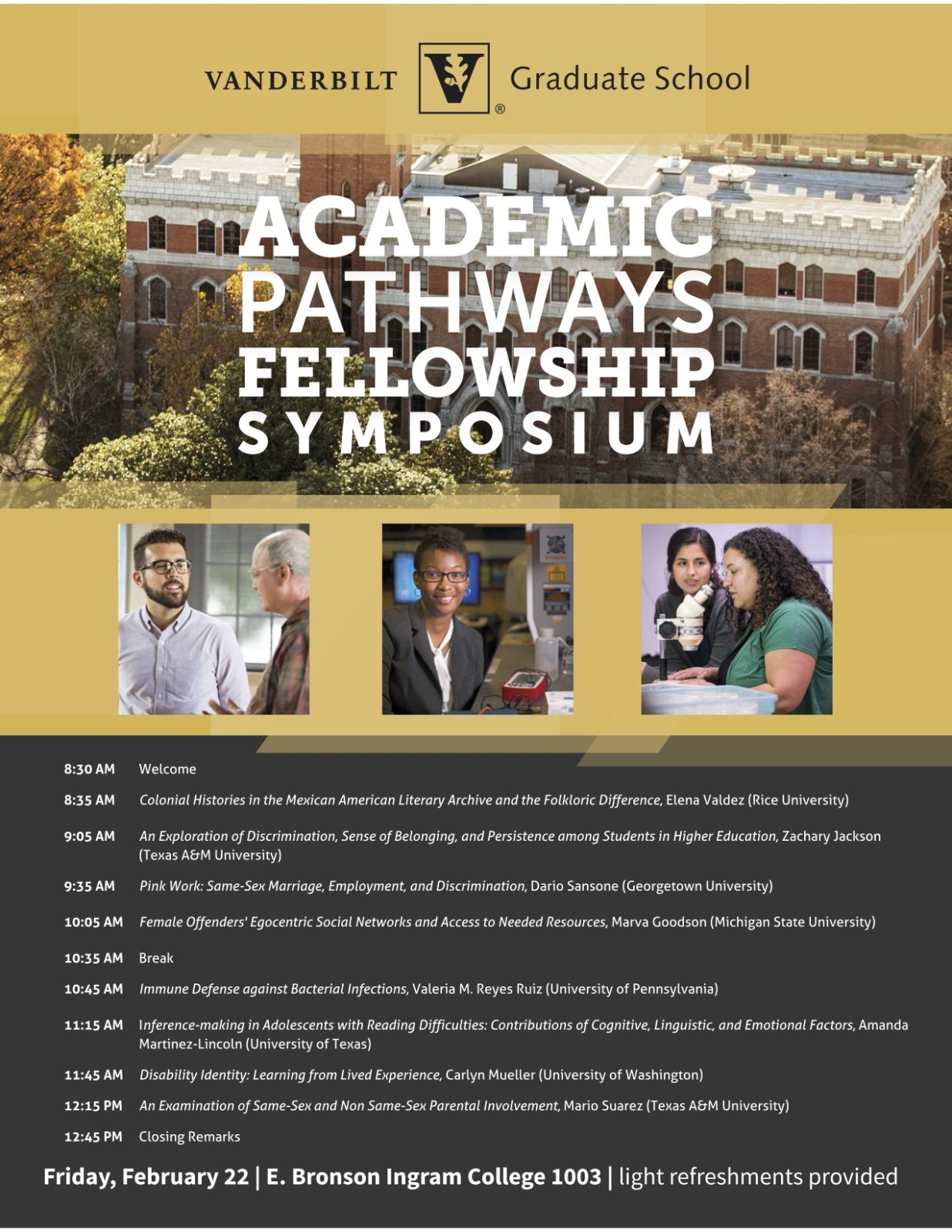 Academic Pathways 2019 Flier