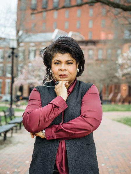 White House Correspondent April Ryan (photo by Greg Kahn)