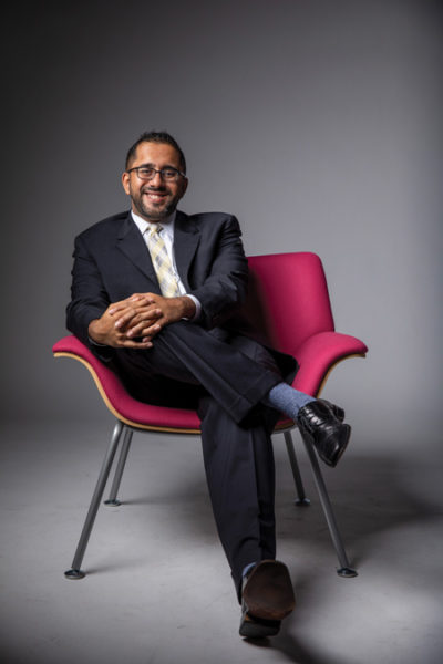 Gautam Hans, assistant clinical professor of law (John Russell/Vanderbilt)
