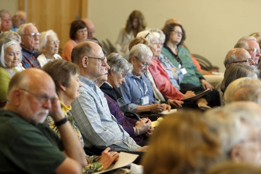 Vanderbilt's Osher Lifelong Learning classes strive to be academically stimulating without the pressure of grades or homework (Steve Green/Vanderbilt University)