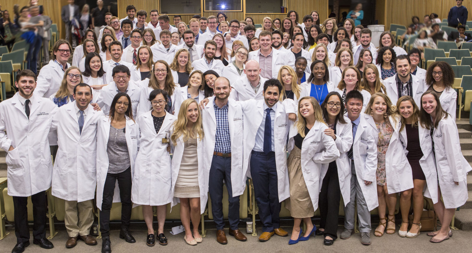 Simple Beginnings White Coat Ceremony PhD White Coat Ceremony Vanderbilt University School of Medicine Vanderbilt University Medical Center Photo: Anne Rayner; VU