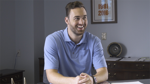 Football team member Turner Cockrell (Vanderbilt University)