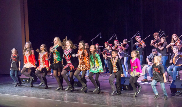 Blair's annual Celtic Celebration brings together a variety of musicians and dancers—students, faculty and guest performers—for a lively evening of Irish and Scottish musical and dance performances. (Vanderbilt University)
