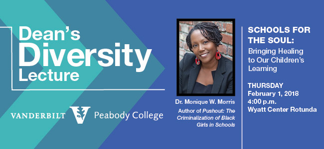 Dean's Diversity Lecture: Monique Morris