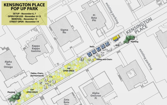 The transformed space will provide an opportunity to see how the West End neighborhood will look in the future. (Vanderbilt University)