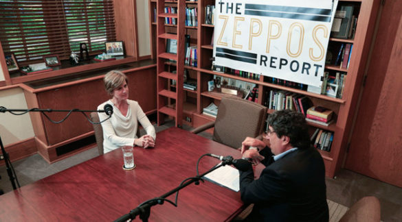 Former Acting Attorney General Sally Yates joins Chancellor Nicholas S. Zeppos for "The Zeppos Report" podcast. (Vanderbilt University)