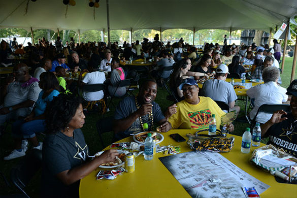 More than 5,260 employees, along with their families and friends, attended Vanderbilt’s annual Employee Tailgate Sept. 16 and cheered the Commodores to a victory over Kansas State. (Vanderbilt University)