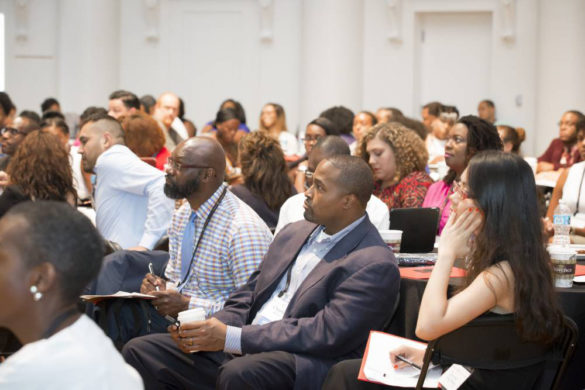 The R.A.C.E. Mentoring conference was held at the Wyatt Center at Vanderbilt's Peabody College.