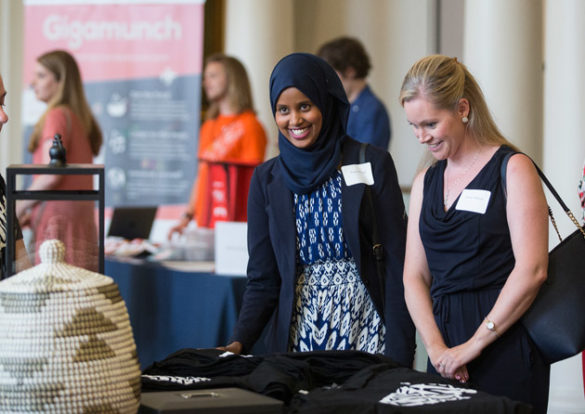 The event featured food inspired by Syria, Libya, Yemen, Sudan, Iran and Somalia. (Joe Howell/Vanderbilt)