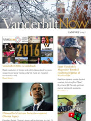 "Vanderbilt Now" won a Gold award in the Newsletter, Electronic category.