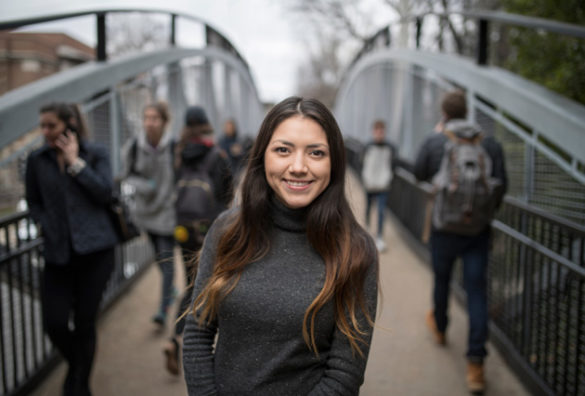 Paloma Mendoza is an Arnold Scholar. (John Russell/Vanderbilt)