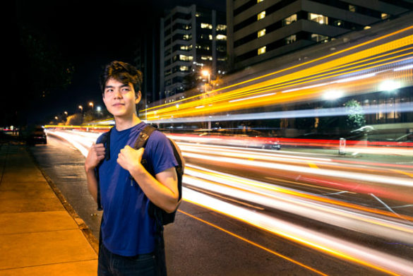 Marc Chen is a Chancellor's Scholar. (Joe Howell/Vanderbilt)