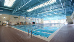The swimming pool at the Vanderbilt Recreation and Wellness Center (Vanderbilt University)