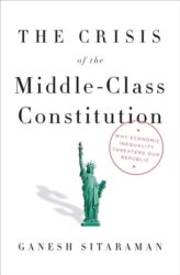 book cover: the crisis of the middle-class constitution