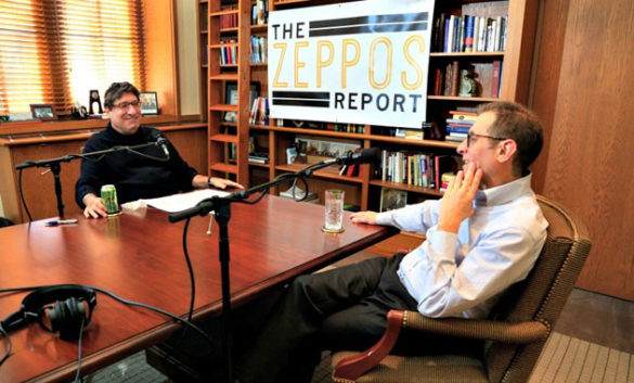 Chancellor Nicholas S. Zeppos interviews law professor Barry Friedman for "The Zeppos Report." 