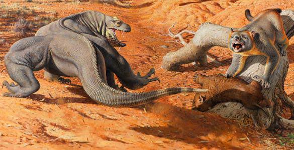 Climate change helped kill off super-sized Ice Age animals in Australia ...