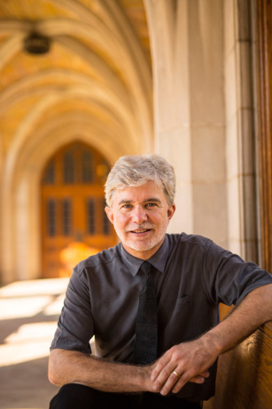 Joerg Rieger was photographed at West End United Methodist Church. (Anne Rayner/Vanderbilt)