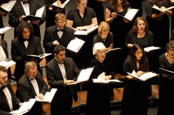 The Vanderbilt Community Chorus in concert. (Vanderbilt University)