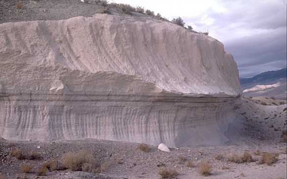 striated geological formation