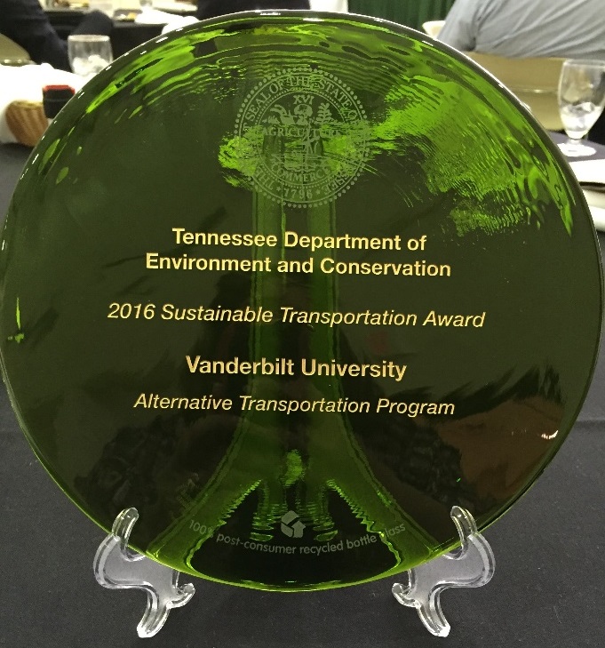 Vanderbilt awarded 2016 Sustainable Transportation Award | Vanderbilt ...