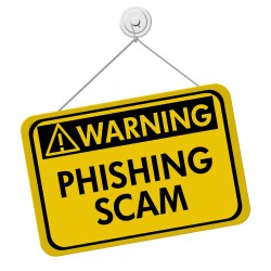 Phishing Scam Warning Sign