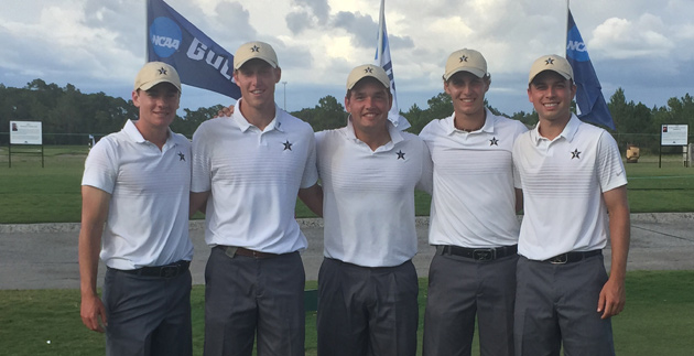 The Commodore men's golf team finished second at the 2015 NCAA Championship.