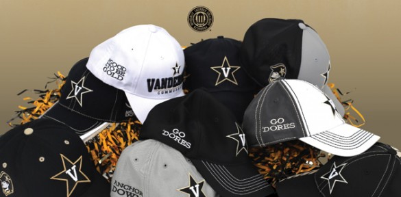 Vanderbilt is partnering with Nashville-area Lids stores to offer customizable Vanderbilt-logo hats.