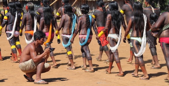 Filmmaker films indigenous tribe