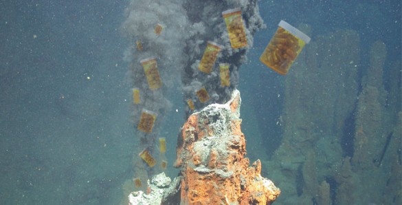 underwater geyser