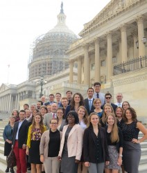 group on the steps of the Capitol