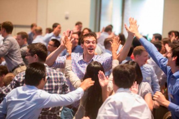 MBA students at the Owen Graduate School of Management.